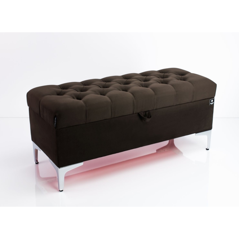 Tufted Storage Bench